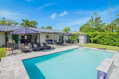 East Naples House | Relaxing Naples Escape with Private Pool & Pet-Friendly Patio