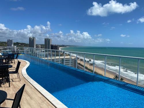 Maceio Apartment | Beachfront Bliss at NaPraia Flat: Rated 10/10 by Guests