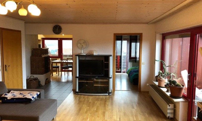 Huenfeld Apartment | Cozy Wood Comfort in Hesse's Kegelspiel - Family Friendly