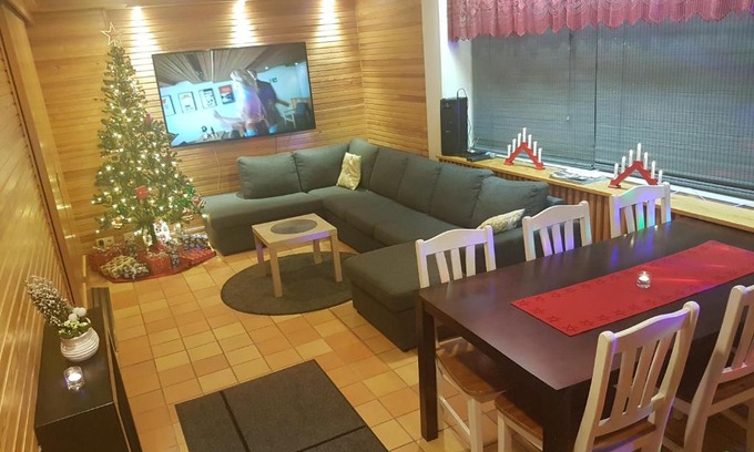 Kemijarvi Apartment | Nat: Ideal Stay Close to All Attractions with Hot Tub