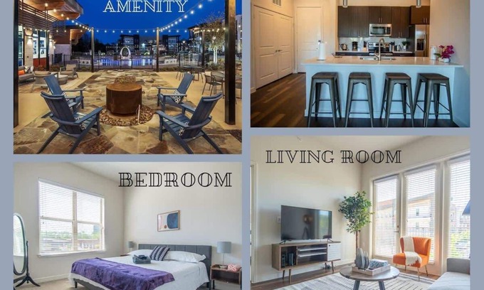 Richardson Apartment | Modern Retreat for Nature Lovers with Pool and Gym Access