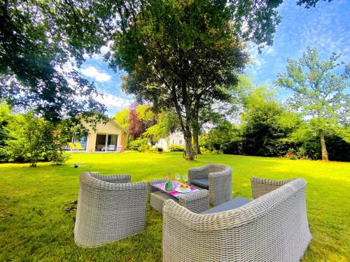 Labosse House | Nature luxuriante, jeux en famille et Sauna pour 1 à 4 personnes