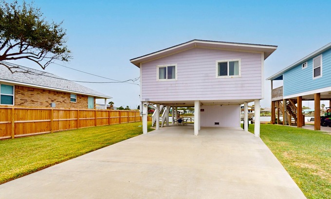 Rockport House | Nautical Retreat with Waterfront Deck & Pet-Friendly Perks