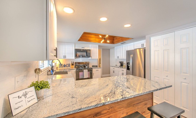 Brandon House | Exceptional Nautical Nook Pool Home with Private Spa