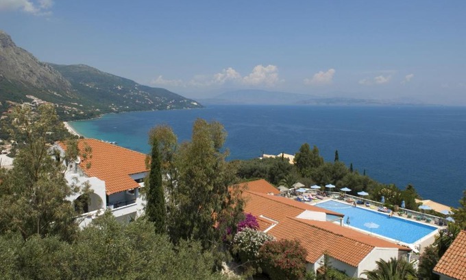 Barbati Hotel | Experience Nautilus Barbati: Oceanfront Pool & Dining