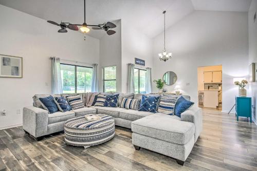Navarre House | Inviting Navarre Home with Ocean View and Game Area