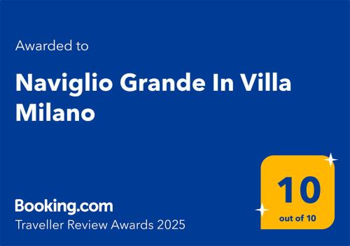 Lorenteggio Apartment | Guest Rated 10/10: Stay at Naviglio Grande In Villa Milano