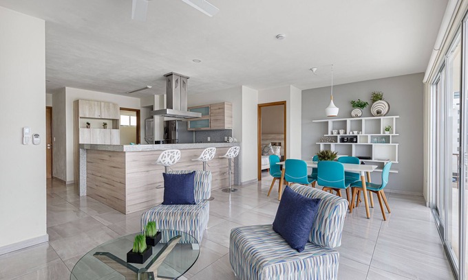 Cancun Apartment | Family Retreat Near Airport with Private Pool & Spa