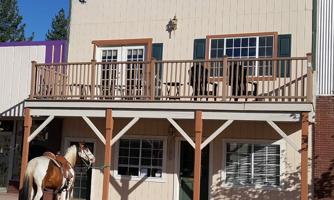 Portola Apartment | Discover Portola: Historic Stay by Feather River with Spa