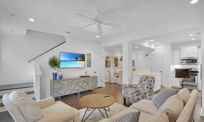Epworth Acres Condo | Mariners Landing Townhome: Family-Friendly with Pool Access