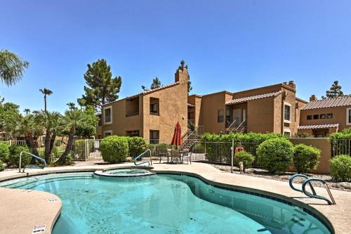 Central Scottsdale Apartment | Modern Scottsdale Resort Condo Steps from Dining & Shopping
