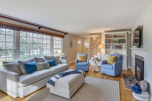 Teaticket House | Falmouth Retreat with Private Pool, Gym & Game Room Escape