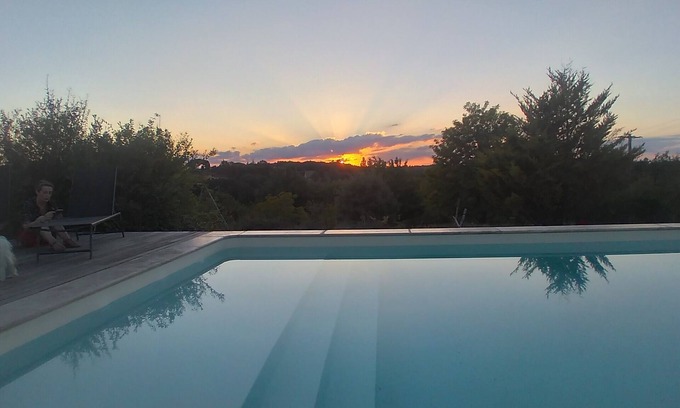 Saint-Cybranet House | Relaxing Retreat Near Sarlat with Pool and Castle Views