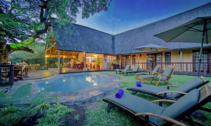 Marloth Park Cabin | Oceanfront Needles Lodge: Rated 9/10 with Pool & Hot Tub