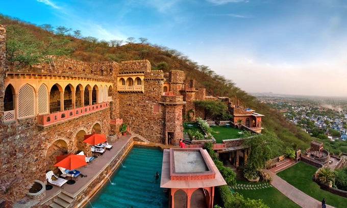 Neemrana Other | Elegant Neemrana Fort-Palace with Pool & Family Amenities