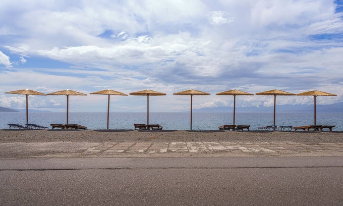 Sarakiniko House | Experience Nefeli Studios: Oceanfront Bliss and Pool Access