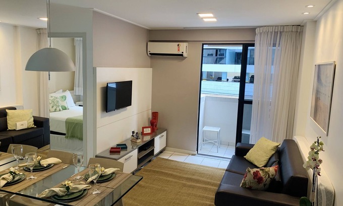 Pajucara Apartment | Oceanfront NEO107 Beira Mar Beach: Guest Rated 10/10