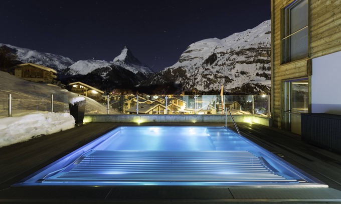 Zermatt Ski Chalet | Nepomuk: 5-Star Chalet with Heated Pool & Spa Amenities