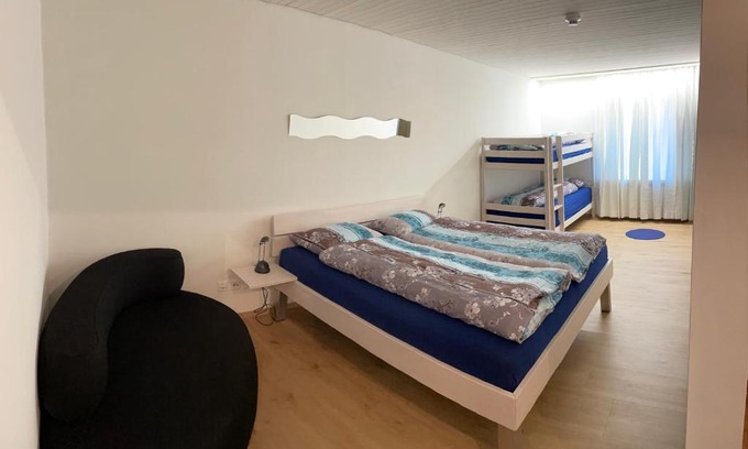 Bad Ragaz Apartment | Neptun 3: Centrally Located in Bad Ragaz with Balcony
