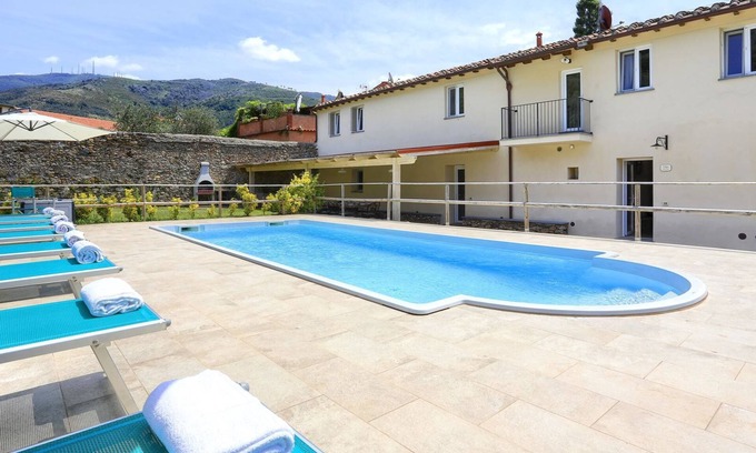 Calci Villa | Discover Nerino in Calci, Pisa: Poolside Family Retreat