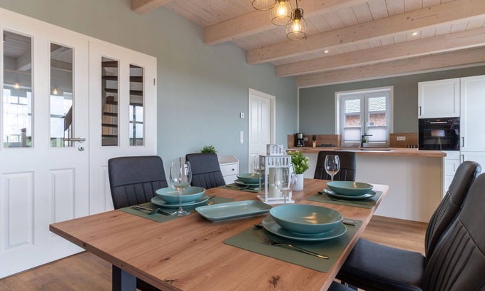 Karolinenkoog House | Delightful Eider Retreat with Sauna for Up to 6 Guests