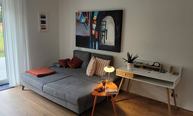 Lohberg Apartment |  tranquil Retreat: 2-Bedroom Apartment with Southwest Terrace