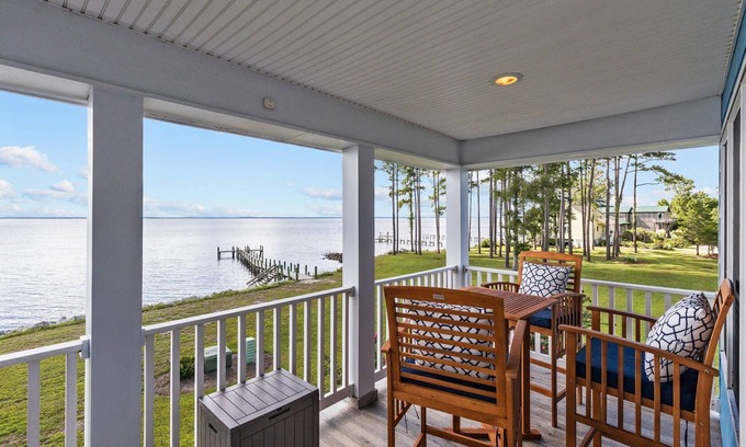 Minnesott Beach House | Neuse Village #3 - Experience Breathtaking Views & Amenities