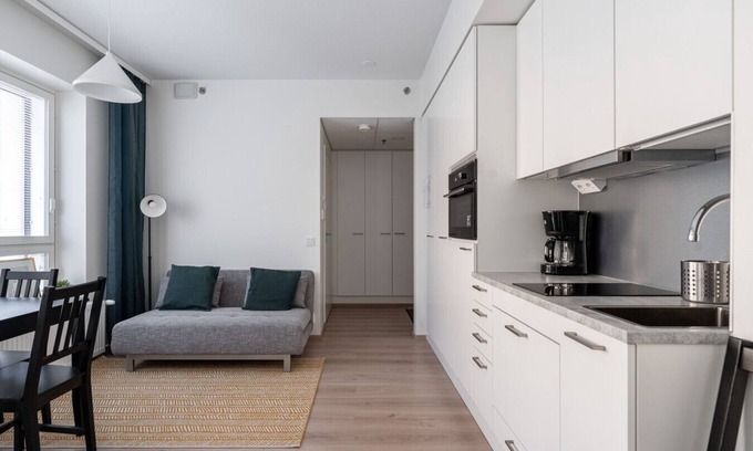 Tampere Apartment | New 1BR Downtown Apartment next to Nokia Arena