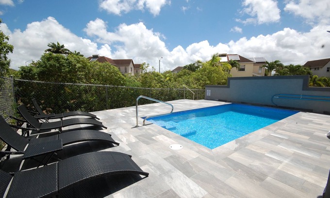 Prior Park Apartment | New 2-Bedroom Apartment with Pool and Ocean View