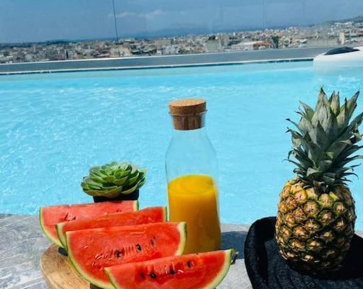 Kallithea Apartment | Cozy 2BD Apartment with Rooftop Pool & Great Reviews