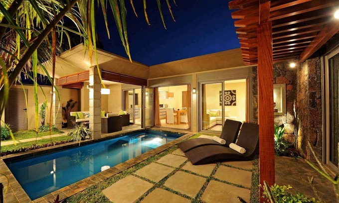 Grand-Baie Villa | Captivating 3 Bedroom Villa with Oceanfront Pool Access