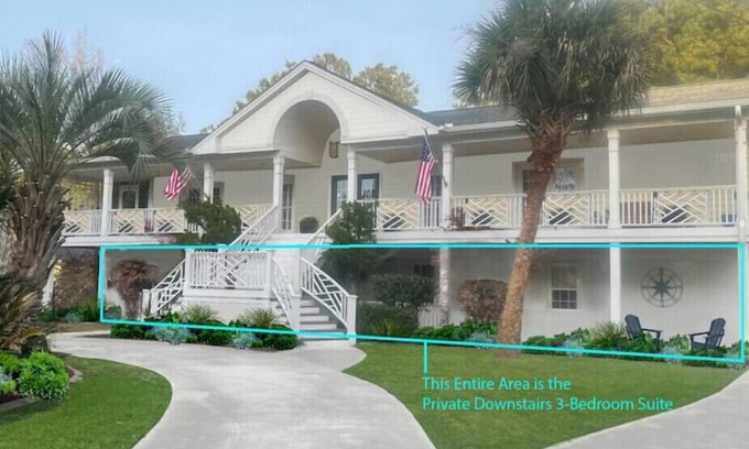Morehead City Apartment | Beaufort Barge House: Family-Friendly Suite near Historic Area