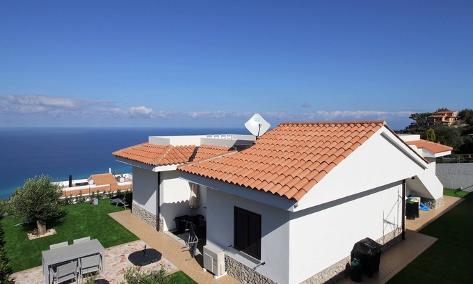 Marina di Zambrone Villa | Inviting 4-Bed Villa in Zambrone with Breathtaking Sea Views