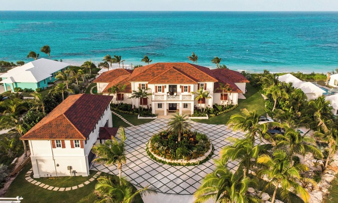 Governor's Harbour House | Unmatched Beachfront Estate with Heated Pool & Ocean Views