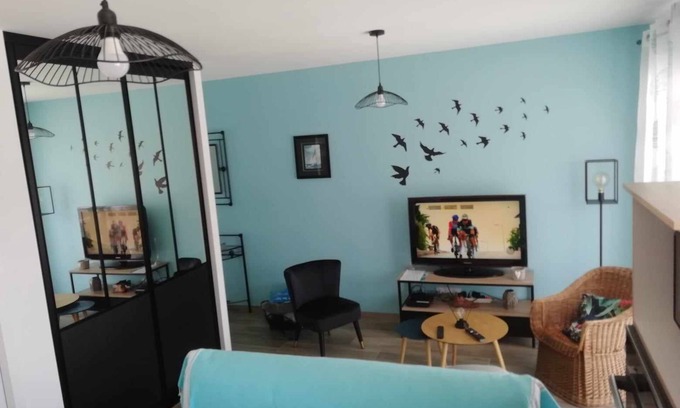 Saint-Jean-de-Monts Apartment | Brand New Alma Villa: Ocean View & Steps from the Beach