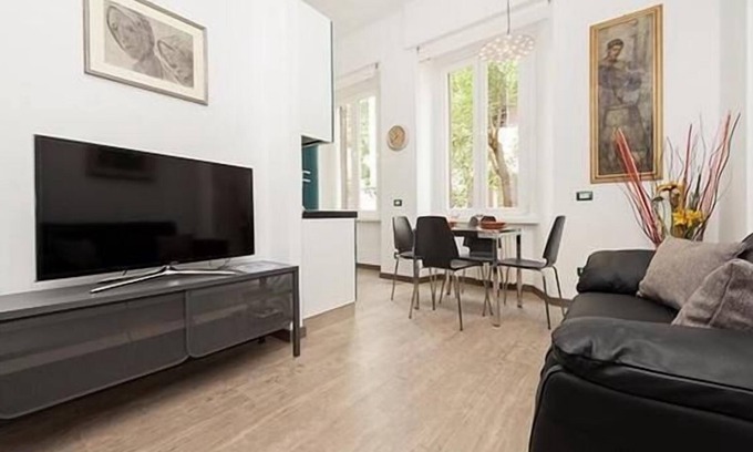 Prati Apartment | Modern Apartment Steps from the Vatican with Spa Access