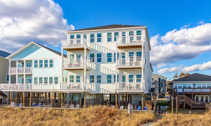 Crescent Beach House | Oceanfront Retreat with Private Pools and Amazing Views