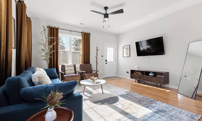 Southwest Raleigh House | Modern Home Minutes from Downtown Raleigh - Pet Friendly!