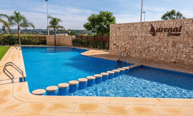 Platja de l'Arenal Apartment | Beautiful Arenal Dream Apartment with Oceanfront Pool