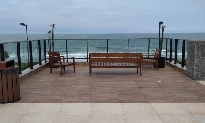 Barra Velha Apartment | Cozy New Apartment with Ocean View in Frete Mar Condominium