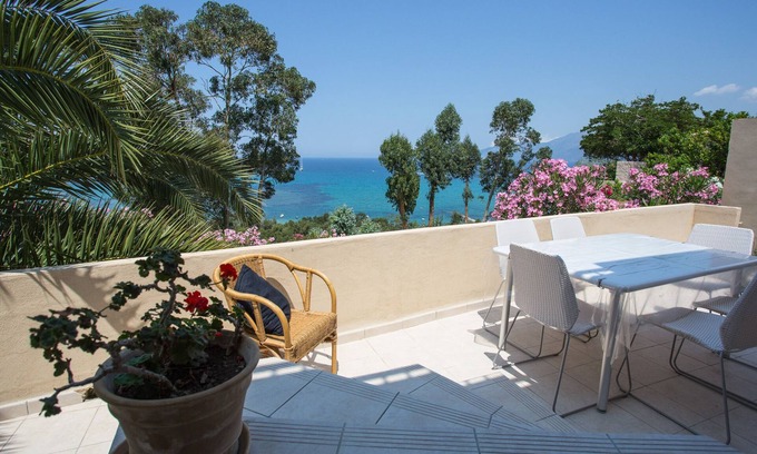 Saint-Florent Apartment | Scenic Apartment with Ocean View in Saint Florent Bay
