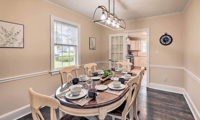 New Bern House | Relaxing New Bern Retreat with Fire Pit - Minutes to Downtown!
