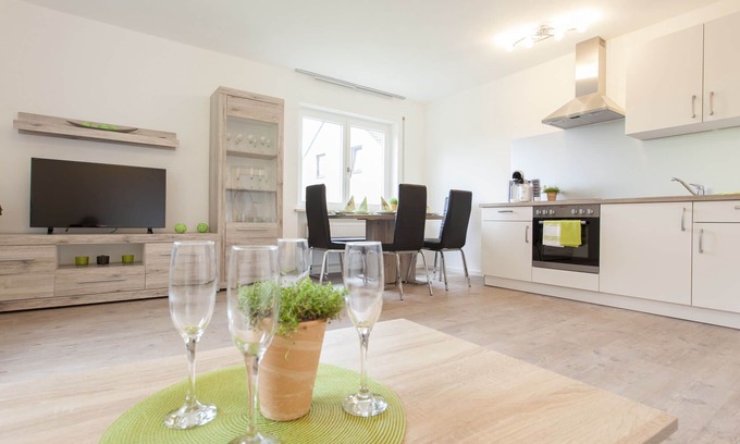 Schesslitz Apartment | Bright Apartment "Lisa" with Pool & Kitchen - Rated 9.8/10