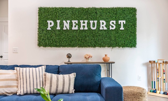 Pinehurst House | Modern 5-Bedroom Retreat: Close to Golf and Village Fun