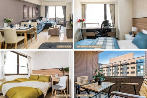 Datong Apartment | Modern 3B2bLDK Workspace Near Taipei Main Station