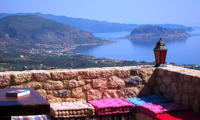 Monemvasia Villa | Elegant Villa with Spa, Ocean Views & Guest Rated 9.8