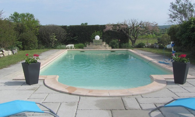 Saint-Andre-de-Cruzieres House | New Poolside Cottage with Comfort for Families & Pets