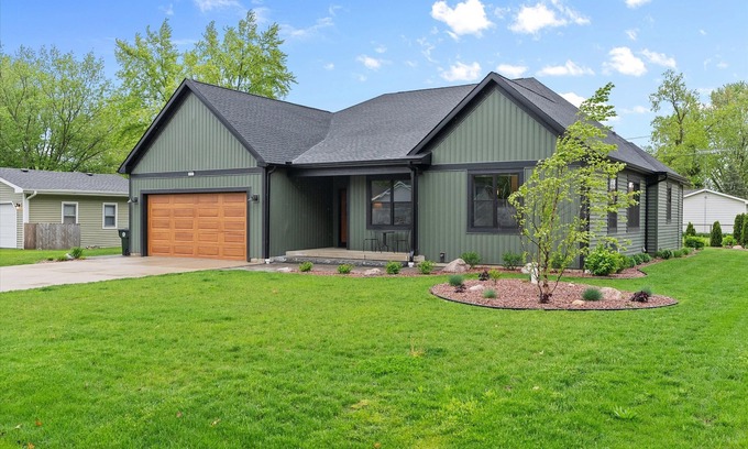 Twin Lakes House | New Construction with Beach Access on Lake Elizabeth!
