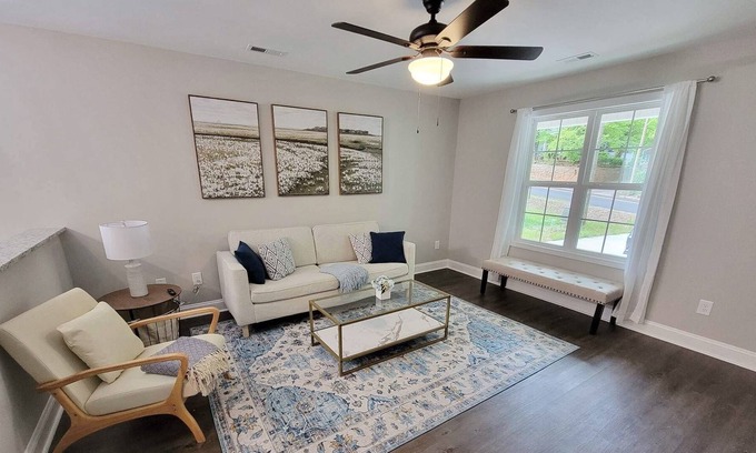 Concord House | Modern Concord Retreat: Pet-Friendly with Spa & Breakfast