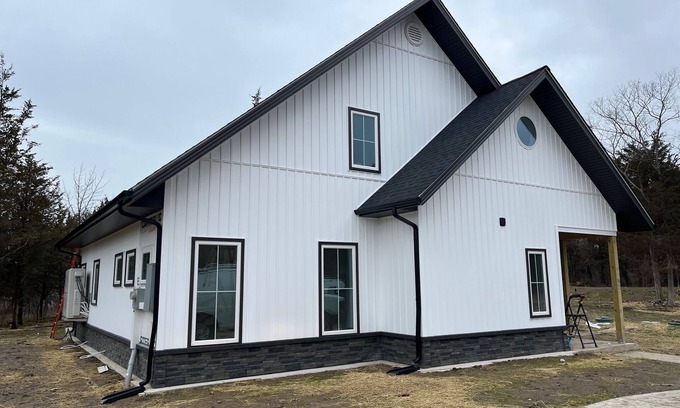 Kelleys Island House | Brand New Lake Home with Quarry Views & Spa Amenities